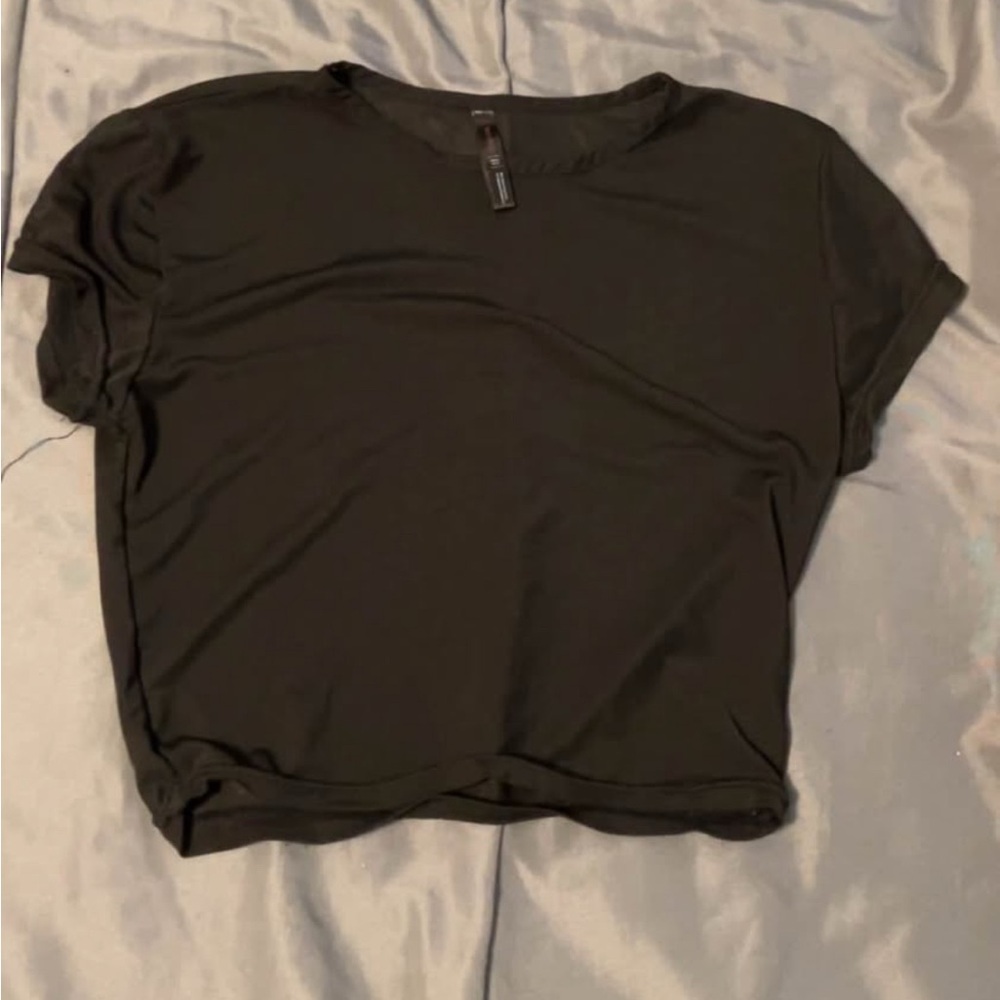 Black Women's mesh Top